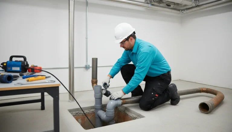 Sewer line repair & replacement