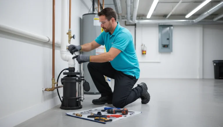 Sump pump repair & installation