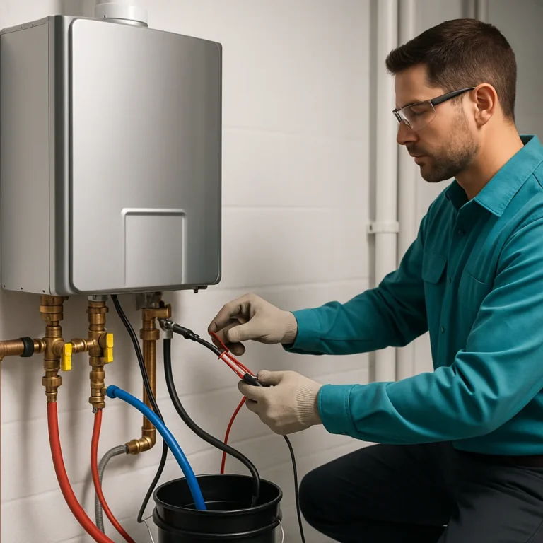 Tankless water heater services