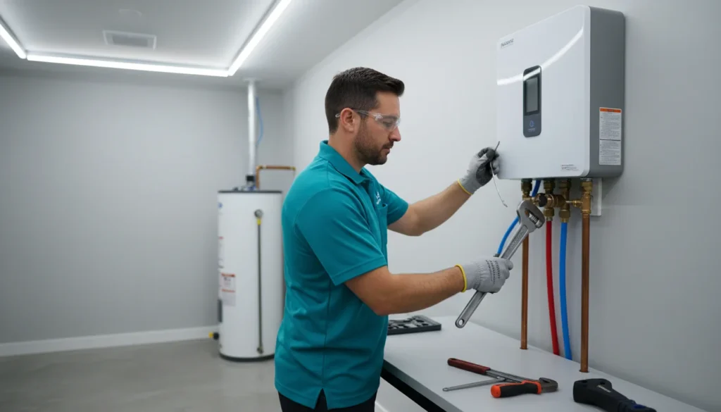 Plumbing Services water heater installation services - Upland